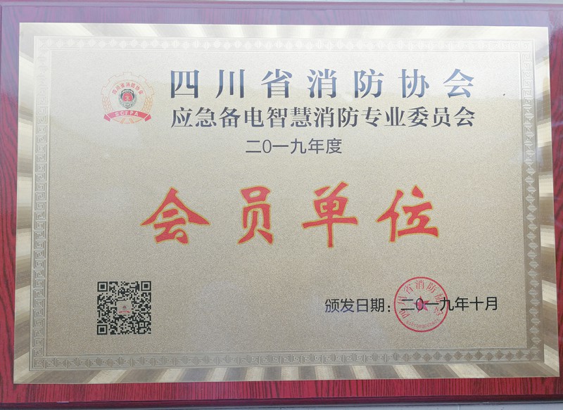 2019年四川省消防协会会员单位
